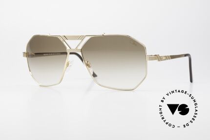Cazal 9058 X-Large Herren Sonnenbrille, Cazal Sonnenbrille, Modell 9058 Color 002 in Gr. 63/15, Passend für Herren