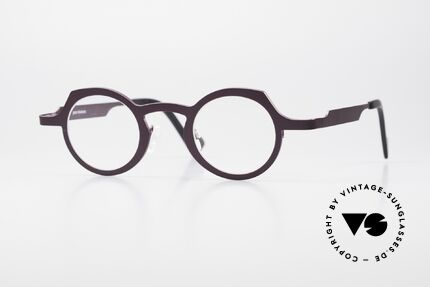Theo Belgium Asia Runde Designerbrille Unisex, tolle runde Designerbrille von THEO Belgium, Passend für Herren und Damen
