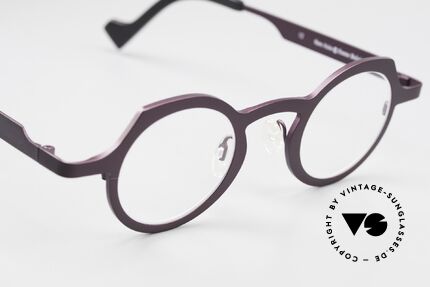 Theo Belgium Asia Runde Designerbrille Unisex, ungetragen; wie alle unsere vintage Theo Brillen, Passend für Herren und Damen