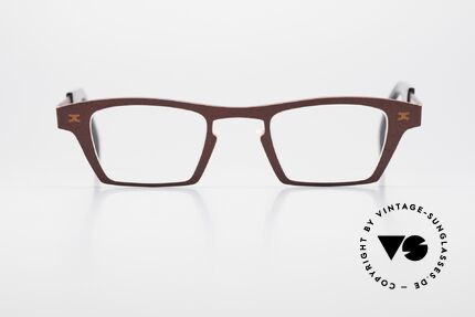 Theo Belgium Fourteen Damenbrille Und Herrenbrille, Modell Fourteen in Farbe 763 (weinrot metallic), Passend für Herren und Damen