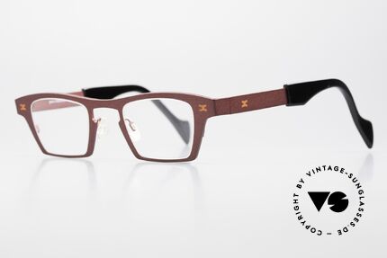 Theo Belgium Fourteen Damenbrille Und Herrenbrille, Avantgarde-Brille für Damen & Herren zugleich, Passend für Herren und Damen