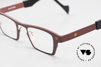Theo Belgium Fourteen Damenbrille Und Herrenbrille, Pure Titanium Rahmen (absolute Top-Qualität), Passend für Herren und Damen