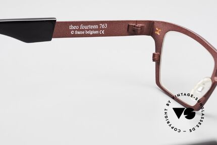 Theo Belgium Fourteen Damenbrille Und Herrenbrille, die Vollrandfassung kann beliebig verglast werden, Passend für Herren und Damen
