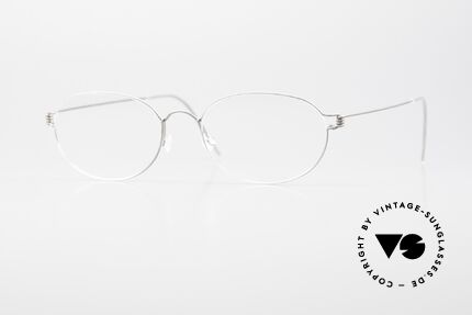 Lindberg Orion Air Titan Rim Ovale Titanium Brille Unisex, LINDBERG Air Titanium Rim Brille in Größe 50-17, 145, Passend für Herren und Damen