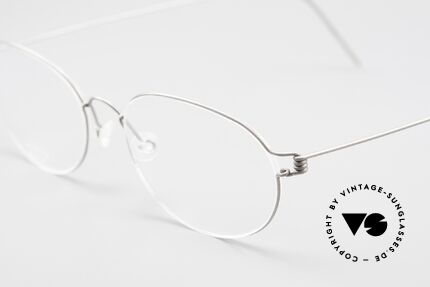 Lindberg Orion Air Titan Rim Ovale Titanium Brille Unisex, extrem stabile Fassung, flexibel & elastisch, und nur 3g, Passend für Herren und Damen