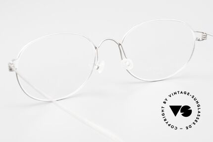 Lindberg Orion Air Titan Rim Ovale Titanium Brille Unisex, eleganter Rahmen ohne Schrauben, Nieten oder Lötungen, Passend für Herren und Damen