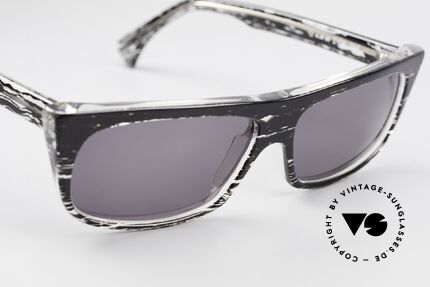 Alain Mikli 0108 / 295 Designer Sonnenbrille 1980er, KEINE RETROsonnenbrille; ein altes Original von 1989, Passend für Herren und Damen
