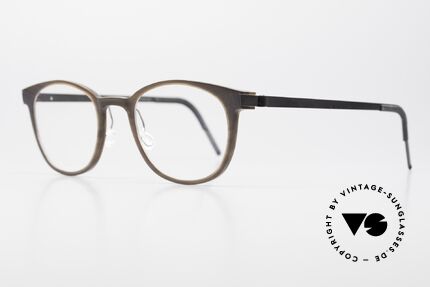 Lindberg Horn 1818 Büffelhorn Titanium Fassung, so zeitlos, stilvoll und innovativ = Prädikat "VINTAGE", Passend für Herren
