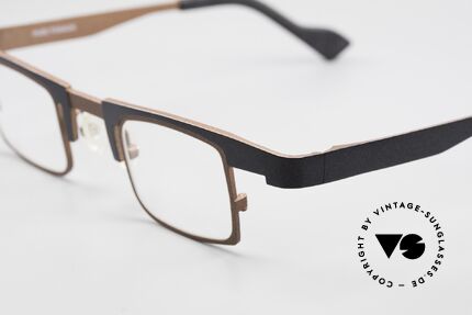 Theo Belgium Bo Crazy Designerbrille Titanium, enorm hochwertig produziert (Pure Titan Fassung), Passend für Herren und Damen