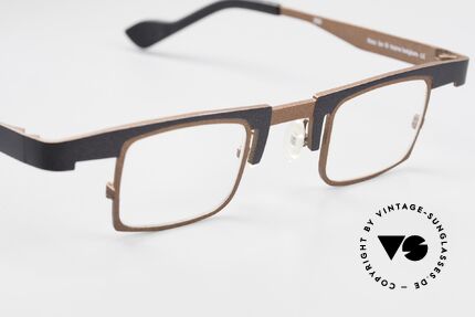 Theo Belgium Bo Crazy Designerbrille Titanium, ungetragen (wie alle unsere vintage THEO Brillen), Passend für Herren und Damen
