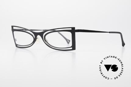 Theo Belgium Eye-Witness KC Damenbrille Pure Titanium, spektakulärer Eye-Catcher in TOP-Qualität (Titanium), Passend für Damen