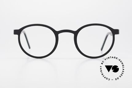 Lindberg 1014 Acetanium Runde Designer Brille Panto, Designer-Brille für Damen und Herren gleichermaßen, Passend für Herren und Damen