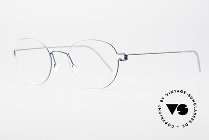 Lindberg Bo Air Titan Rim Kleine Pantobrille Titanium, wunderbare Damenbrille sowie Herrenbrille zugleich, Passend für Herren und Damen
