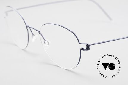 Lindberg Bo Air Titan Rim Kleine Pantobrille Titanium, so zeitlos, stilvoll und innovativ = Prädikat "VINTAGE", Passend für Herren und Damen