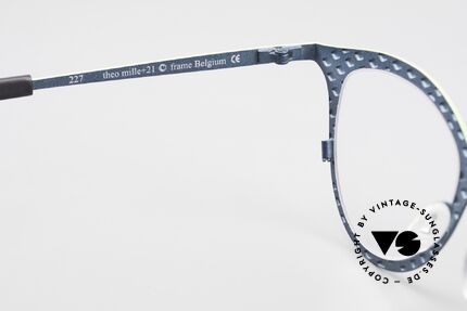 Theo Belgium Mille 21 Damenbrille L Designerbrille, 143mm breit = eher eine X-LARGE Größe für Damen, Passend für Damen