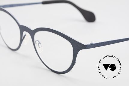 Theo Belgium Mille 21 Designer Damenbrille Rundlich, ungetragen; wie alle unsere vintage Theo Brillen, Passend für Damen