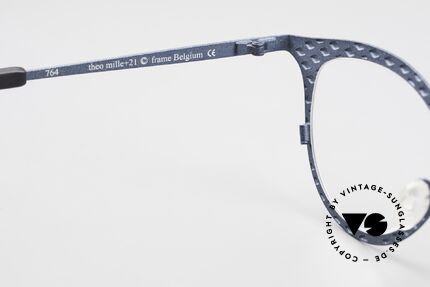Theo Belgium Mille 21 Designer Damenbrille Rundlich, 140mm breit = eher eine LARGE Größe für Damen, Passend für Damen