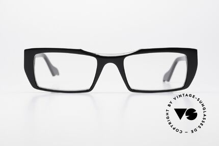 Theo Belgium Galbier Azetat Brille Damen & Herren, ein markant eckiges Modell für Damen und Herren, Passend für Herren und Damen