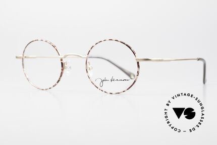 John Lennon JO01 Damenbrille Herrenbrille Rund, in Anlehnung an die alten Brillen v. John Lennon, Passend für Herren und Damen