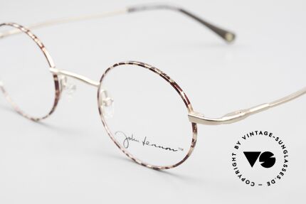 John Lennon JO01 Damenbrille Herrenbrille Rund, aktuelle Reproduktion und Yoko Ono Trademark, Passend für Herren und Damen