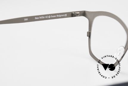Theo Belgium Mille 62 Bienenwabe Rahmendesign, 143mm breit = eher eine LARGE Größe; UNISEX!, Passend für Herren und Damen