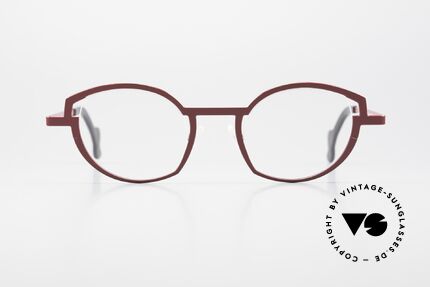 Theo Belgium Change Damenbrille in Large Größe, die Gläser sind hier sehr originell eingefasst!, Passend für Damen
