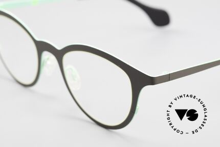 Theo Belgium Mille 21 Designer Damenbrille Metall, Avantgarde-Brille für Damen in Premium-Qualität, Passend für Damen