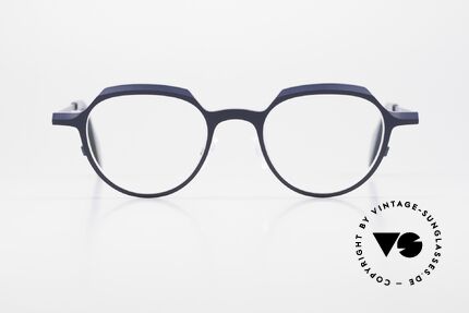 Theo Belgium Obus Panto Designerbrille Titanium, Damen- und Herrenbrille zugleich; Panto-Style, Passend für Herren und Damen