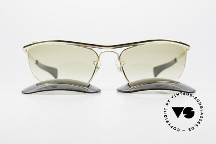 Ray Ban Olympian I DLX Easy Rider Brille Anfertigung, ein B&L-Rahmen mit neuen leichten Kunststoffgläsern, Passend für Herren