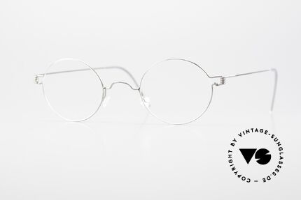 Lindberg Corona Air Titan Rim Runde Titanium Brille Unisex Details