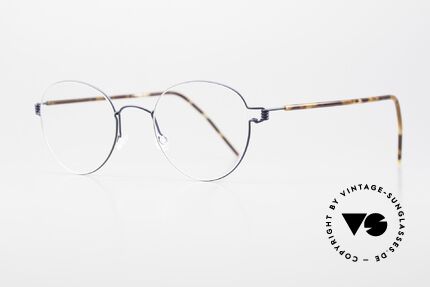 Lindberg Bo Air Titan Rim Pantobrille Titanium Unisex, wunderbare Damenbrille sowie Herrenbrille zugleich, Passend für Herren und Damen
