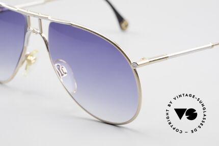Aigner EA4 Luxus Aviator Sonnenbrille 80er, zudem absolute Top-Qualität und mit Seriennummer, Passend für Herren