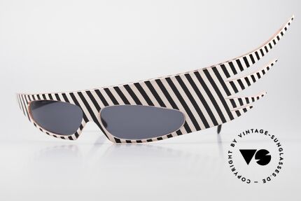 Alain Mikli 054104 PLUME Haute Couture Sonnenbrille, grandiose Alain Mikli Paris Designer-Sonnenbrille, Passend für Herren und Damen