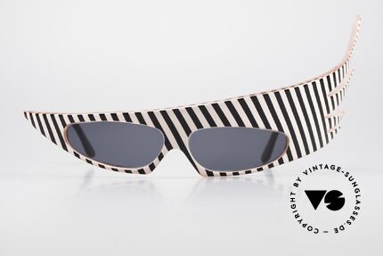 Alain Mikli 054104 PLUME Haute Couture Sonnenbrille, die Rahmenform erinnert an eine Feder = PLUME, Passend für Herren und Damen
