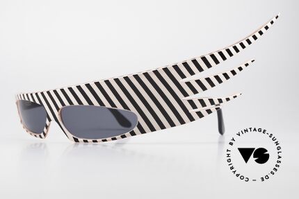 Alain Mikli 054104 PLUME Haute Couture Sonnenbrille, Designerstück von circa 1980 im exzellenten Zustand, Passend für Herren und Damen