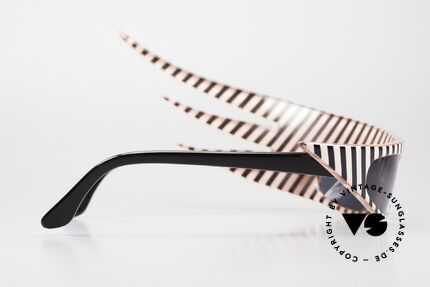 Alain Mikli 054104 PLUME Haute Couture Sonnenbrille, kostbare Rarität / Sammlerstück (gehört ins Museum), Passend für Herren und Damen