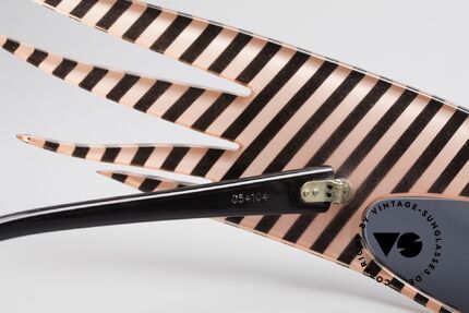 Alain Mikli 054104 PLUME Haute Couture Sonnenbrille, ein Stück Modegeschichte - eigentlich unbezahlbar!, Passend für Herren und Damen