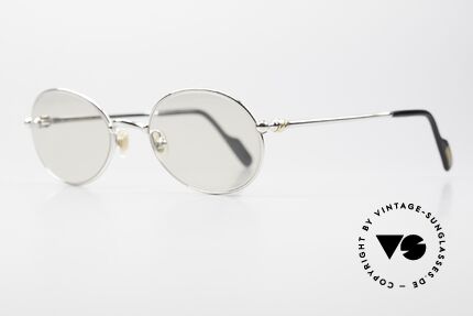 Cartier Saturne Brille Klein Oval Automatikglas, Saturn = römische Gottheit & Planet d. Sonnensystems, Passend für Herren und Damen