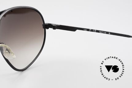 Ferrari F12 Retro Brille Altes 90er Original, KEIN Retro-Nachbau, sondern ein altes 90er Original!, Passend für Herren