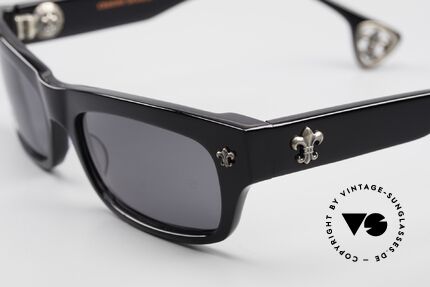 Chrome Hearts Drilled Rockstar Luxus Sonnenbrille, herausragende Handwerkskunst (made in Japan), Passend für Herren und Damen
