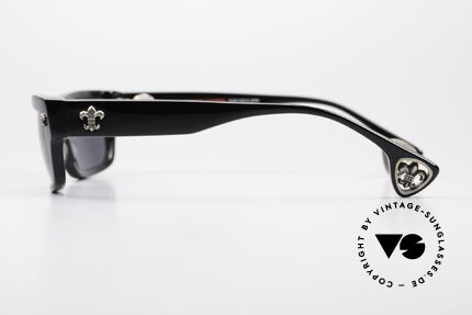 Chrome Hearts Drilled Rockstar Luxus Sonnenbrille, mit dem charakteristischen Chrome Hearts Kreuz, Passend für Herren und Damen