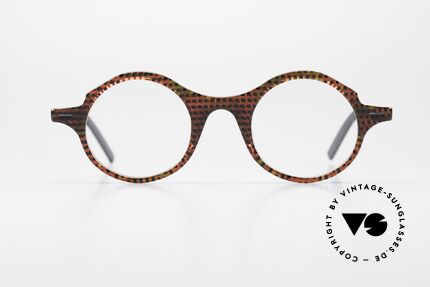 Theo Belgium Brambor Azetat Metall Designerbrille, eine Damen- und Herrenbrille gleichermaßen!, Passend für Herren und Damen