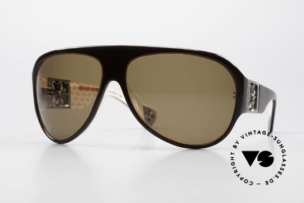 Chrome Hearts Erected Rockstar Aviator Sonnenbrille Details