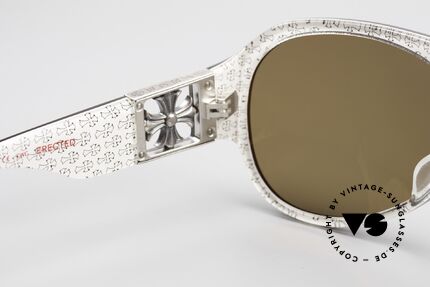 Chrome Hearts Erected Rockstar Aviator Sonnenbrille, Größe: small, Passend für Herren und Damen