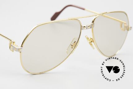 Cartier Vendome Santos - S 80er Sonnenbrille Automatikglas, neue Sonnengläser verdunkeln bei Sonne automatisch, Passend für Herren und Damen