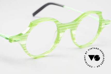 Theo Belgium Patatas Crazy Designerbrille Kunstbrille, ungetragen; wie alle unsere vintage Theo Brillen, Passend für Herren und Damen