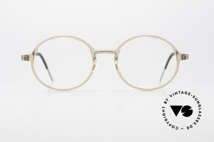 Lindberg 1174 Acetanium Runde Designer Brille, Designer-Brille für Damen und Herren gleichermaßen, Passend für Herren und Damen