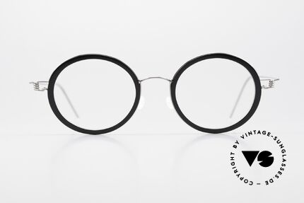 Lindberg Fay Air Titan Rim Titan Fassung Damen & Herren, unisex Brillenmodell FAY in Größe 48-20, Bügellänge 135, Passend für Herren und Damen