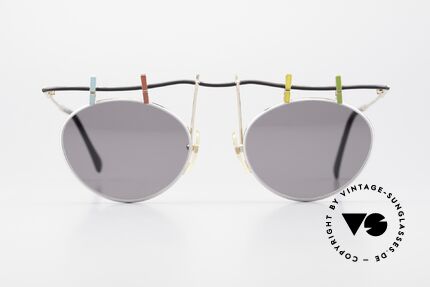 Taxi ST2 by Casanova Wäscheklammer Sonnenbrille, venezianisches Design in Anlehnung an das 18. Jh., Passend für Herren und Damen