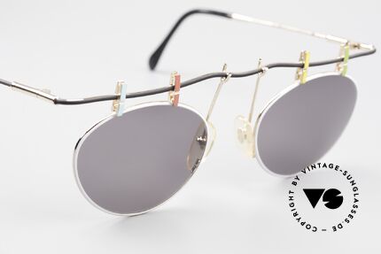Taxi ST2 by Casanova Wäscheklammer Sonnenbrille, ungetragenes limitiertes Einzelstück (Nr. 256 von 1000), Passend für Herren und Damen